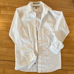 Nordstrom white buttondown size 12